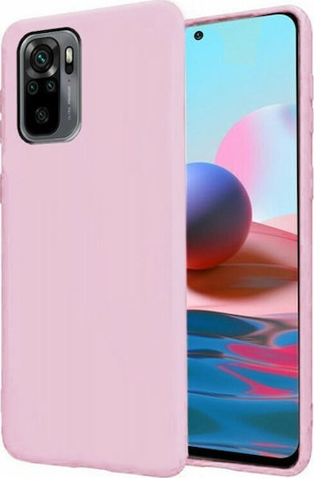 Задна корица Силикон 1.2мм Розов (Redmi Note 10 / 10s / Poco M5s)