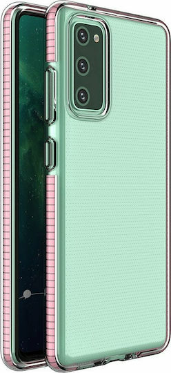 Hurtel Back Cover Σιλικόνης 1mm Ροζ (Galaxy S20 FE)