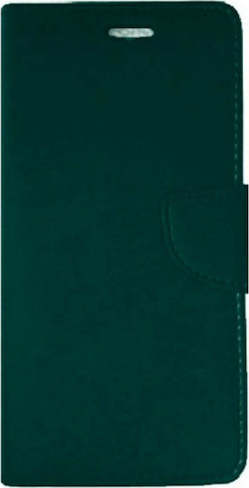 Book Piele artificială Verde (Realme 7 Pro)
