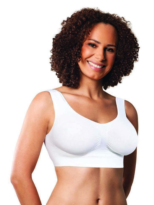 Carriwell Nursing Maternity Bra Бюстие за бременност и кърмене Бял