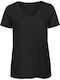B&C Inspire Women's Promotional T-Shirt in Black