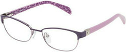 Tous Kinder Acetat Brillengestell Lila VTK010 0SN3
