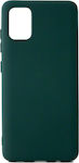 Matt Umschlag Rückseite Silikon Grün (Redmi Note 10 5G / Poco M3 Pro)