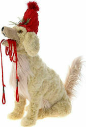 Iliadis Christmas Plush Doggy Figure Red 62x52x30cm