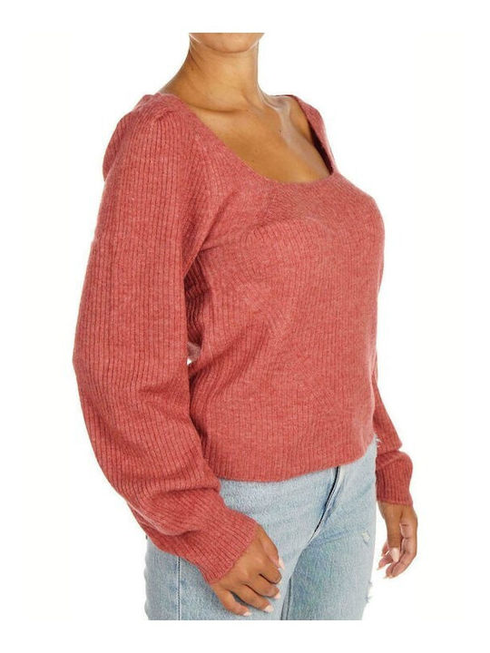 Only Women's Long Sleeve Sweater Mauvewood