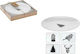 JK Home Decoration Weihnachtlich Platte B18xD18cm. (Μiverse Designs)