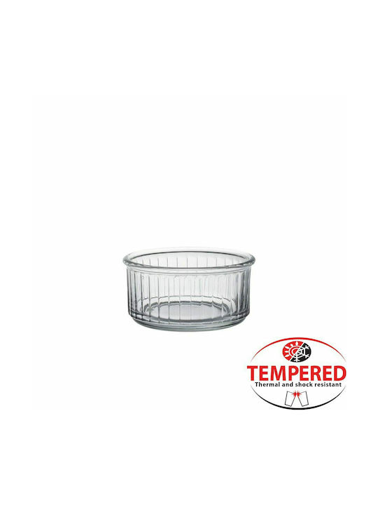 Homestyle Ramekin Bol de Servire Rotund Sticlă Transparent cu Diametru 8.5buc
