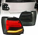 Taillights Led for Volkswagen Polo 6R Led Bar Dynamic Bar VLand 2009-2014 2pcs