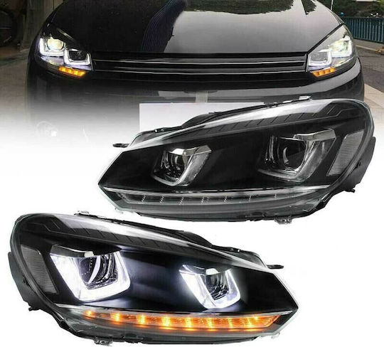 Vordere Autolampen Volkswagen Golf 2 Stück