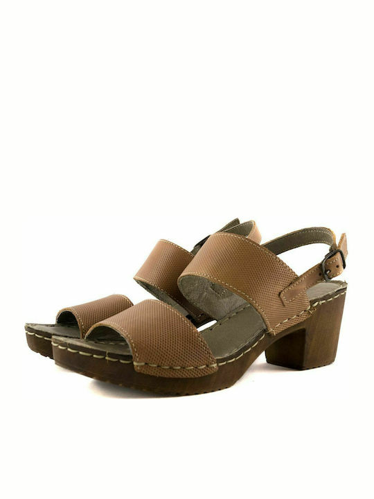 Rizzoli 511-1394 Damen Sandalen Tabac Braun