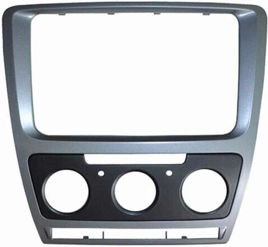 DIN Fascia Panels 2 Din for Skoda Octavia 2004 - 2013 with Manual Air Conditioning for Skoda Octavia 2004 2013