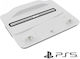 White Shark Cooling Pad + 2 Charging Dock Βάση για 1 χειριστήριο PS5 Λευκή PS5-05102