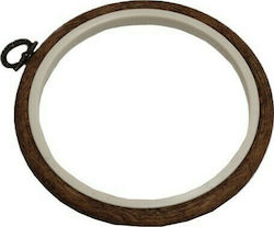 Embroidery Hoop Synthetic with Wood Grain Look 13cm - Nurge