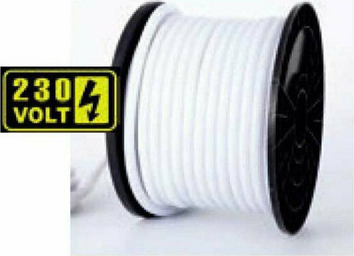 Universe Водоустойчива LED Лента 220V Неутрално бяло Светлина 1м Неон Флекс