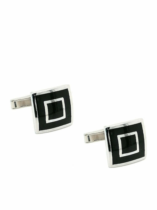 Cufflink from Silver In Black Colour