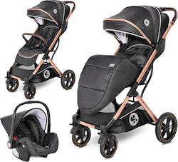 Lorelli Πολυκαρότσι Storm 2 in 1 Luxe Black