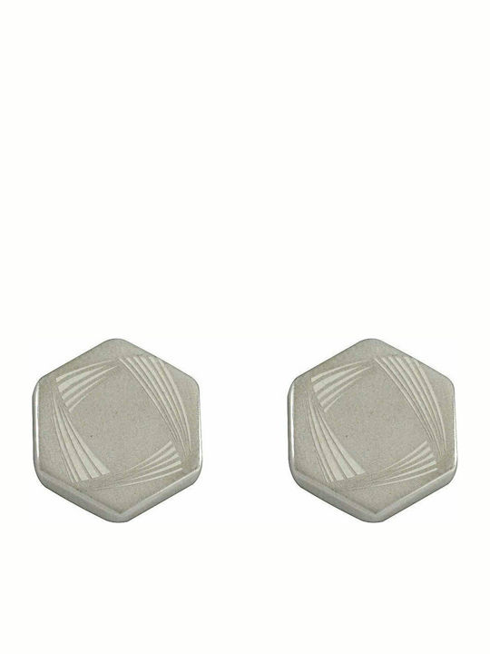 Cufflink from Gold In Silver Colour
