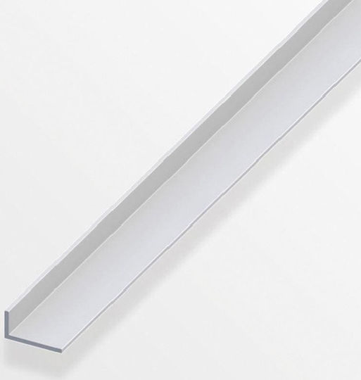Silbernes Aluminium-Treppenprofil 200x2.5x2cm