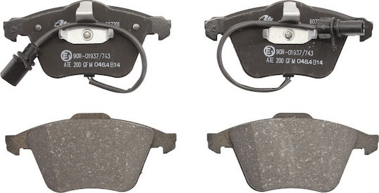Ate Brake Pad Front 4pcs for Audi A4 / A6 Seat Exeo