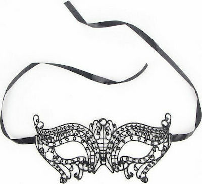 Enchanting Lace Eye Mask Black