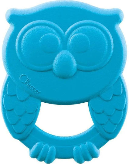 Chicco Owl Teether Ring for Teething from Plastic for 3 Months+