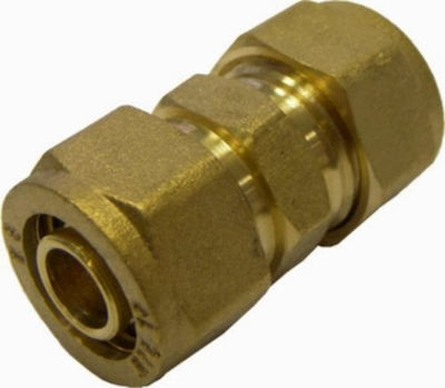 Compression Tube Fitting Brass 22mm