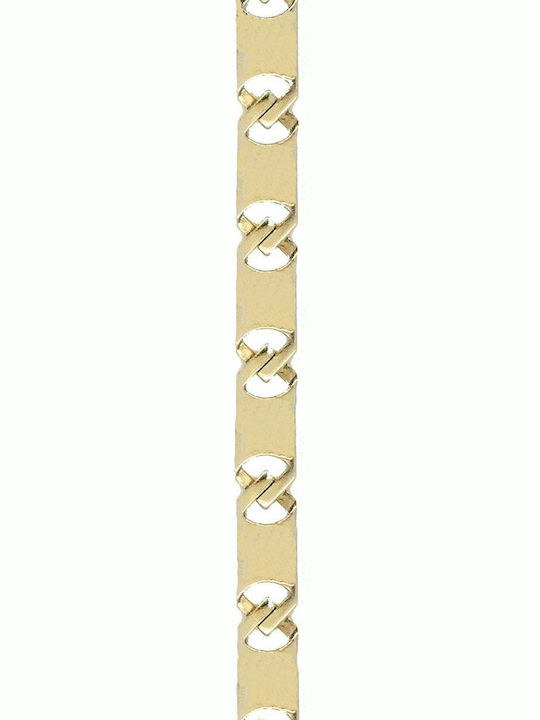 Mertzios.gr Bracelet made of Gold 14K BR2720X