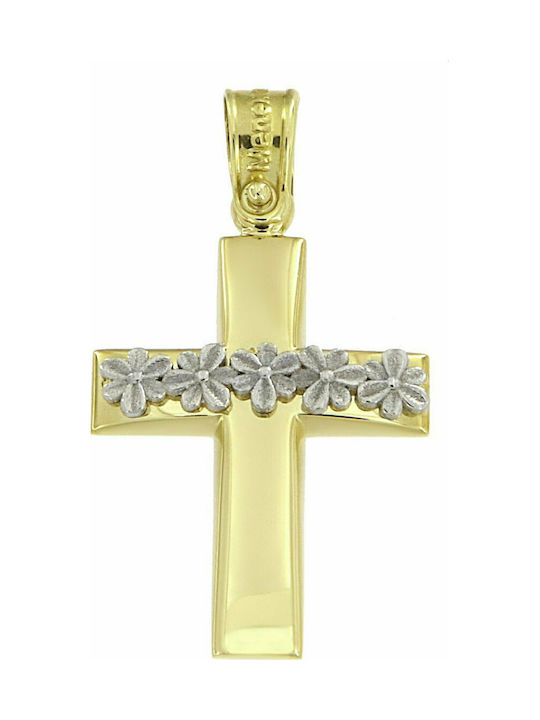 Mertzios.gr Gold Cross 14K