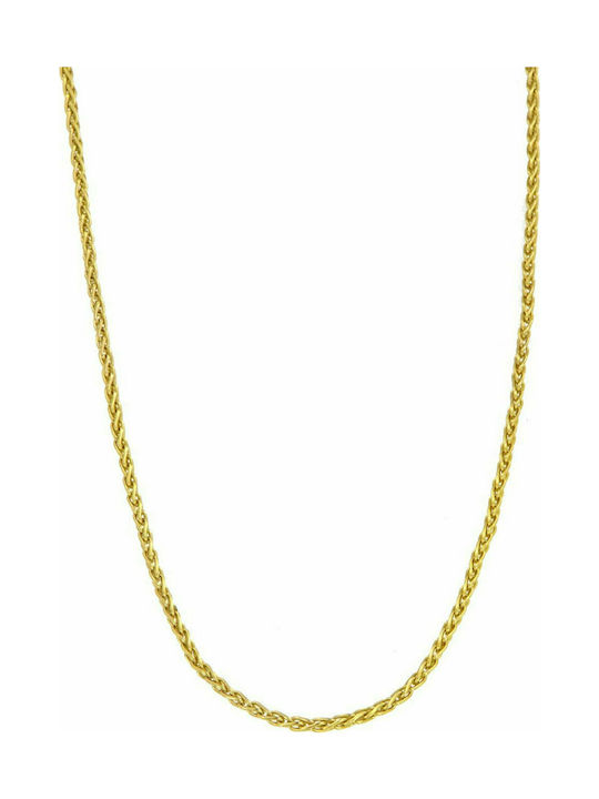 Mertzios.gr Gold Chain Neck 14K Length 50cm