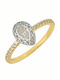 Mertzios.gr Single Stone from Gold 9K