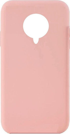Umschlag Rückseite Silikon Rosa (Poco F2 Pro)