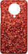 Umschlag Rückseite Silikon Rot (Poco F2 Pro)