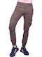 Fabric cargo trousers brown Brown