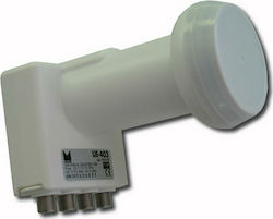 Alcad Universal Quattro 0.2 dB Min LNB 4 Εξόδων 0.2dB 66916