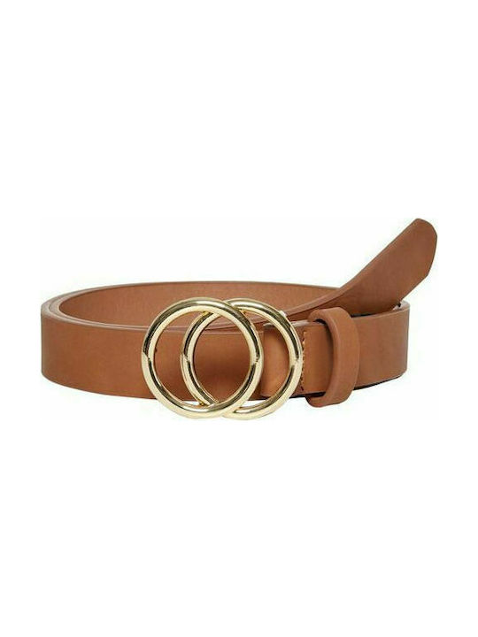 Only Leather Women's Belt Camel