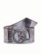 Wide Women's Belt Silver