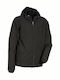 Cofra Vannas Work Jacket Softshell with Hood Black
