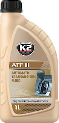 K2 ATF III Automatic Transmission Fluid 1lt