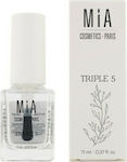 MIA Paris Triple 5 Nail Treatment with Vitamins with Brush 11ml