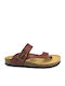 Bio Bio 211-76203 Women's Flat Sandals Anatomic in Brown Color 211-76203-06