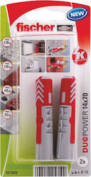 fischer Βύσμα Duopower 14x70 Ούπα Πλαστικό 14x7...