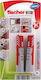 fischer Дюбел Duopower 14x70 Улей Пластмаса 14x...