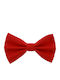 Kids' Fabric Bow Tie Red