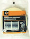 Quality For You Schaumstoff Selbstklebendes Band Zugluftstopper Fenster in Weiß Farbe 10mx6cm
