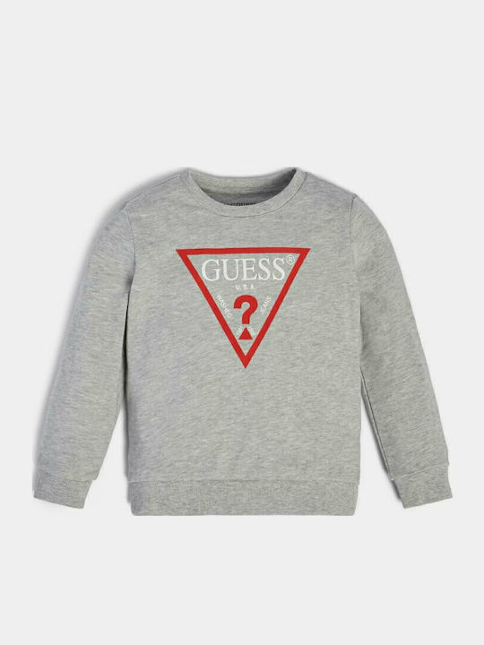 Guess Fleece Kinder-Sweatshirt Gray Core