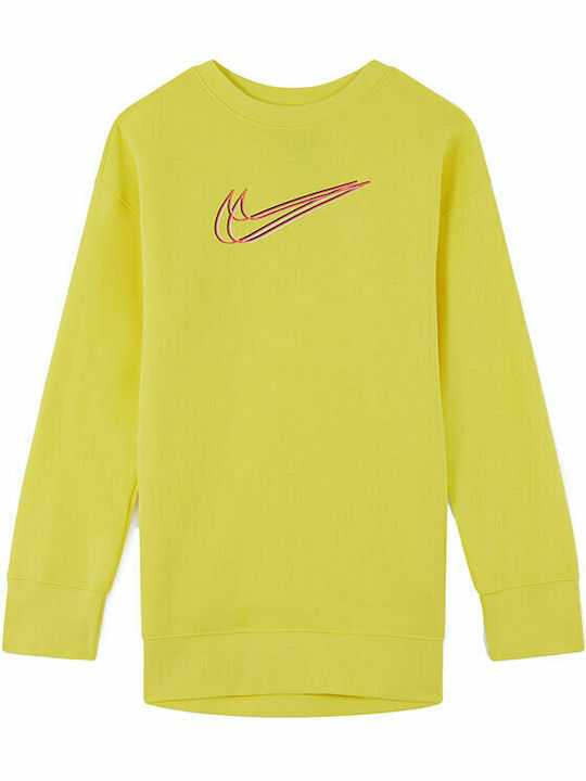 Nike Kids Sweatshirt Yellow Sportswear
