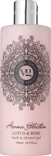 Vivian Gray Vivian Gray Aroma Auswahl Lotus & Rose Schaumbad in Gel & Duft Rosenblüte 500ml