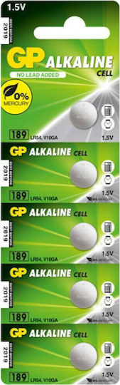 GP Batteries Alkaline Cell 189 Батерии LR54 1.5V 5бр