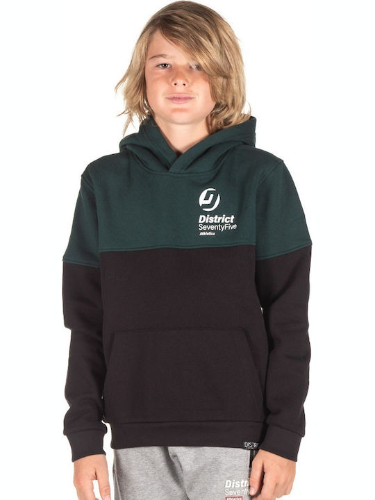 District75 Fleece Παιδικό Φούτερ με Κουκούλα κα...