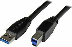 StarTech USB3SAB5M USB 3.0 USB-A Masculin La USB-B Masculin 5m